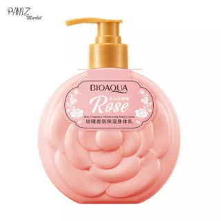 لوسیون بدن بیوآکووا با رایحه گل رز نرم کننده و معطر