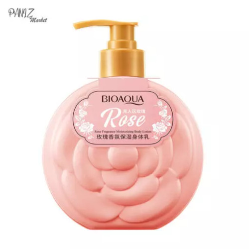 لوسیون بدن بیوآکووا با رایحه گل رز نرم کننده و معطر